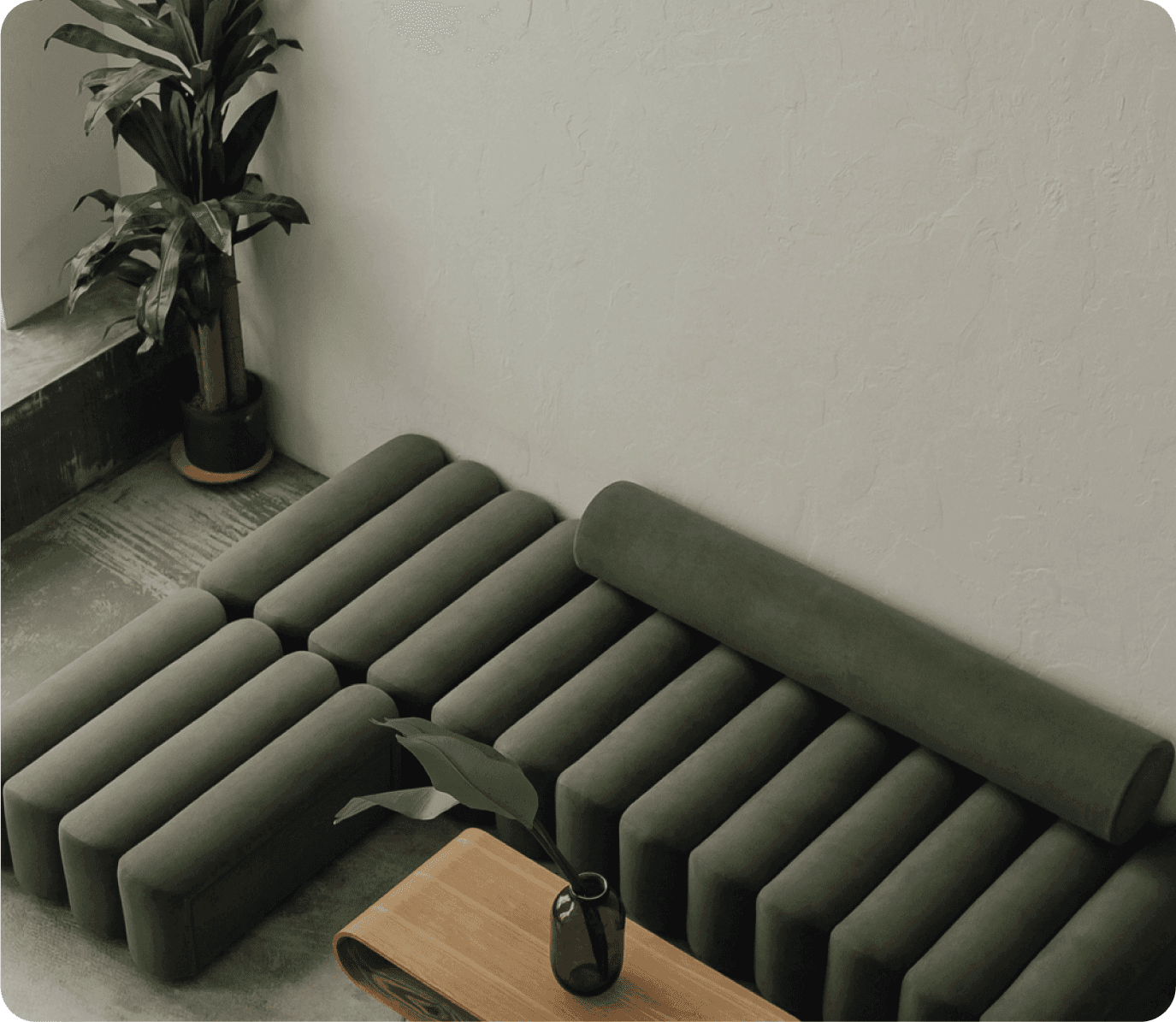 A curated living space with premium furniture